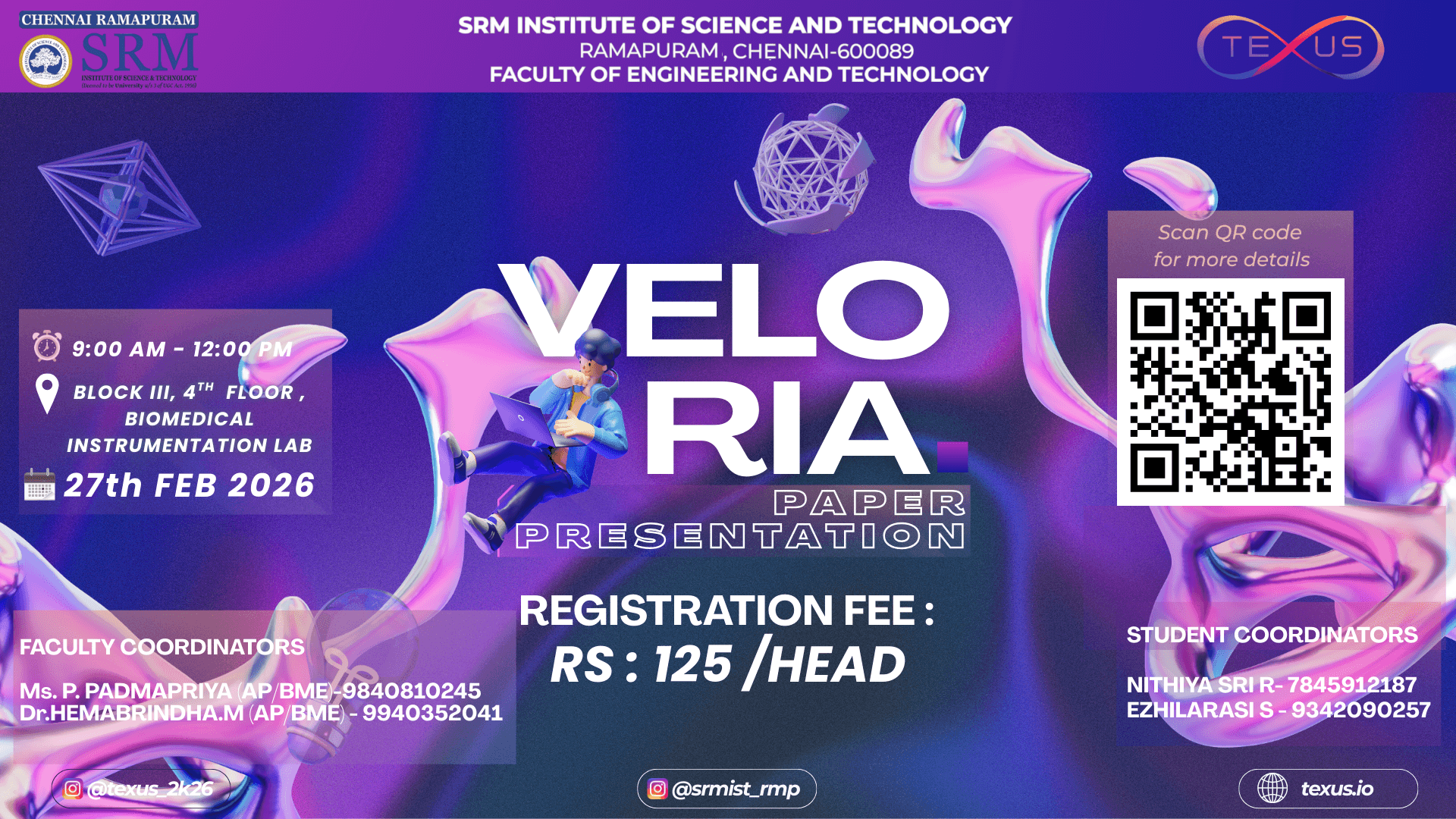 VELORIA – TECHNICAL PAPER PRESENTATION